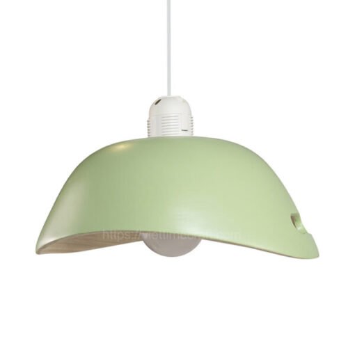 Coiled bamboo lampshade from Viettimecraft Factory