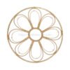 Rattan Flower Shape Mirror sku M00030