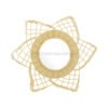 Flower Rattan Mirror Wall Decor from Viettime Craft