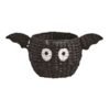 bat shape water hyacinth basket inspired by Halloween