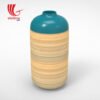 Vietnam Lacquer Decor Bamboo Vases