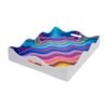 Scalloped Lacquer Tray From Vietnam Manufacturer