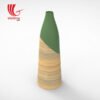 Elongated Lacquer Bamboo Vases