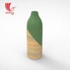 Low Neck Lacquer Bamboo Vases