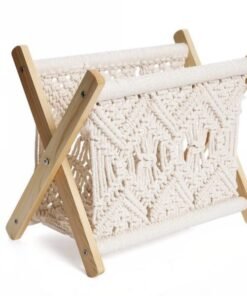 Macrame Magazine Rack sku LM0007