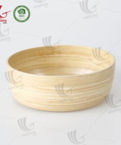 Spun Bamboo Bowls