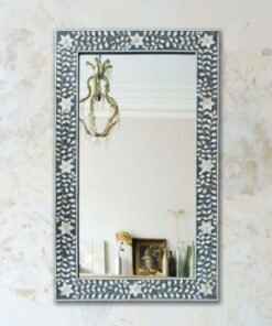 Mother Of Pearl Inlaid Mirror Sku KT0019