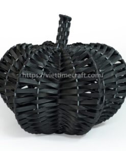 Wicker Pumpkin For Halloween Vietnam Factory