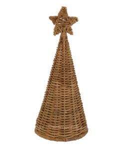 Rattan Christmas Tree Wholesale For Table Decoration