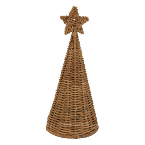 Rattan Christmas Tree Wholesale For Table Decoration