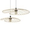 Rattan lampshade