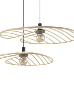 Rattan lampshade