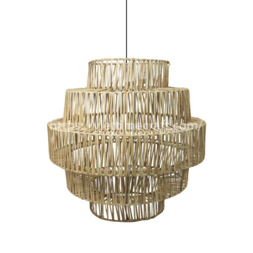 Rattan Lampshade, pendant light Viettimecraft Wholesale Manufacturer in Vietnam