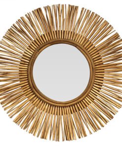 Rattan Mirror sku M00122