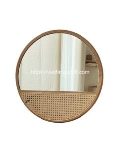 Rattan Mirror – M000049