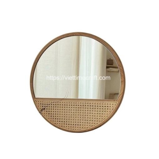 Rattan Mirror – M000049