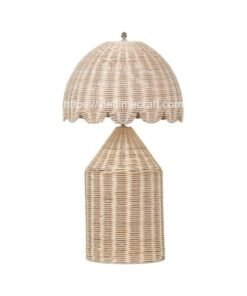 Scalloped Table Lamp Home Decoration Wholesale