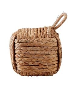 Sale Rectangle Water Hyacinth Doorstop, Door Holder Wholesale Vietnam