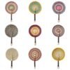 Set Woven Seagrass Fan Decoration Wholesale