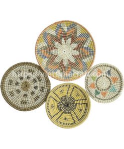 Set Seagrass Wall Decor Home Decoration