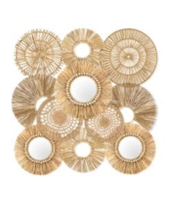 Set Seagrass Home Decoration Wall Decoration