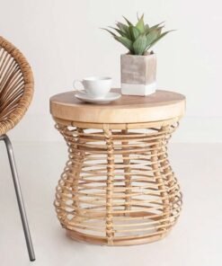 Rattan Side Table sku M00084