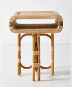 Rattan Side Table - M00082