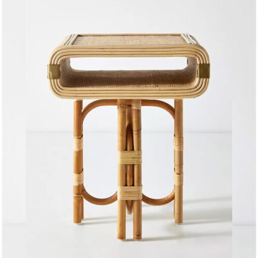 Rattan Side Table - M00082