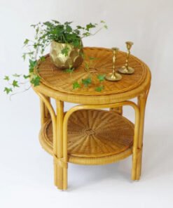 Rattan Side Table sku M00070