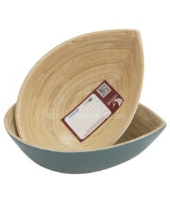 Coiled/Spun Bamboo Bowl Set From Vietnam Wholesale Viettimecraft Factory