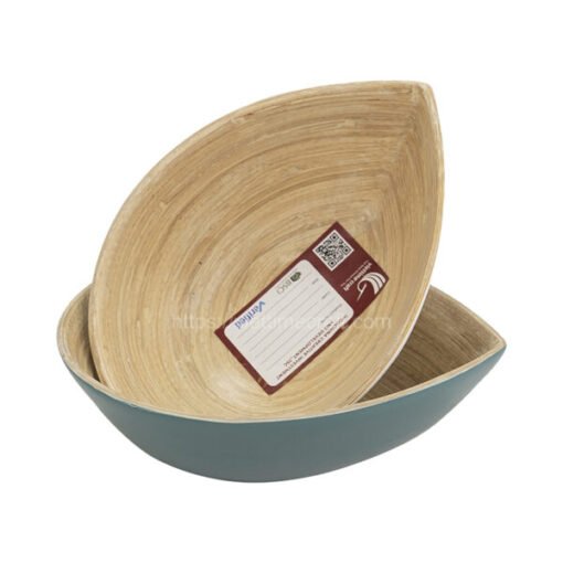 Coiled/Spun Bamboo Bowl Set From Vietnam Wholesale Viettimecraft Factory