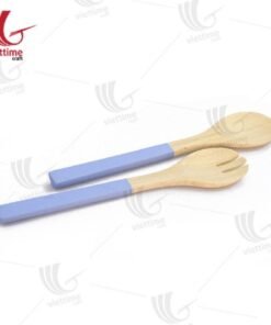 Personalized Bamboo Spoon Utensil Set