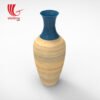 Traditional Lacquer Bamboo Vase