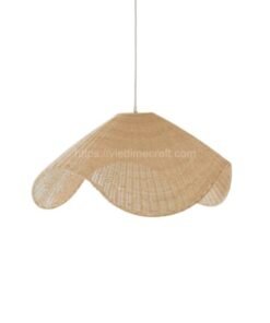 Elegant Rattan Lampshade Pendant Light for room, home, hotel, restaurant,... vibe cozy, elegant, warm,...