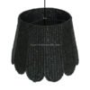 Viettimecraft - Basic Black Seagrass Lampshade Vietnam Wholesale