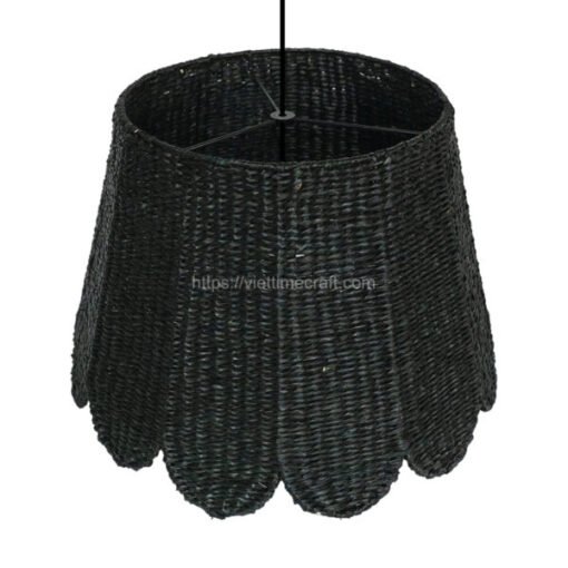 Viettimecraft - Basic Black Seagrass Lampshade Vietnam Wholesale