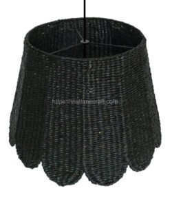 Viettimecraft - Basic Black Seagrass Lampshade Vietnam Wholesale