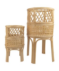 Viettimecraft - Best Seller Rattan Planter Plant Holder Home Storage & Organization Home And Kitchen Wholesale