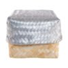 Viettimecraft - Natural Bamboo Gift Box with Gray Lid Wholesale