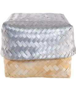 Viettimecraft - Natural Bamboo Gift Box with Gray Lid Wholesale