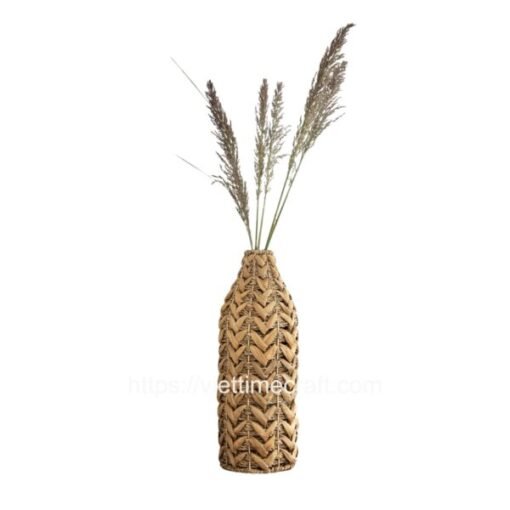 Viettimecraft -Natural Seagrass Water Hyacinth Vase Vietnam Wholesale - vietnam handicraft supplier
