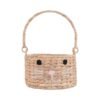 viettimecraft - water hyacinth bunny basket for easter - vietnam handicraft supplier