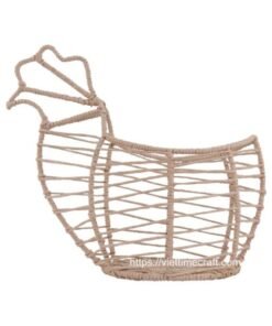 viettimecraft - Woven Straw Turkey with Iron Frame for Thanksgiving - vietnam handicraft supplier