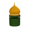 Wicker Rattan Mosque Dome Lampion