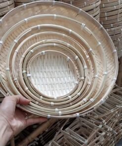 Mẹt đan bằng tre 5 - TRE0219