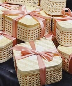 Hộp mắt cáo bằng mây tự nhiên - TRE0132