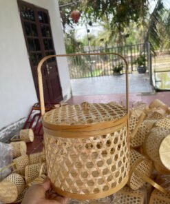 Hộp tròn mắt cáo - TRE0117