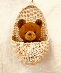 Giỏ mây treo tường hình quả táo - SG1002