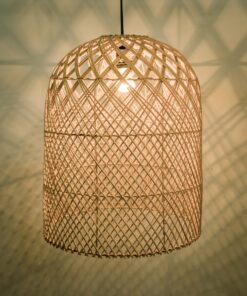 Chụp đèn chuông mây tự nhiên - SG1126