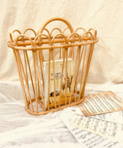 Kệ tạp chí mây tre đan – SG1020